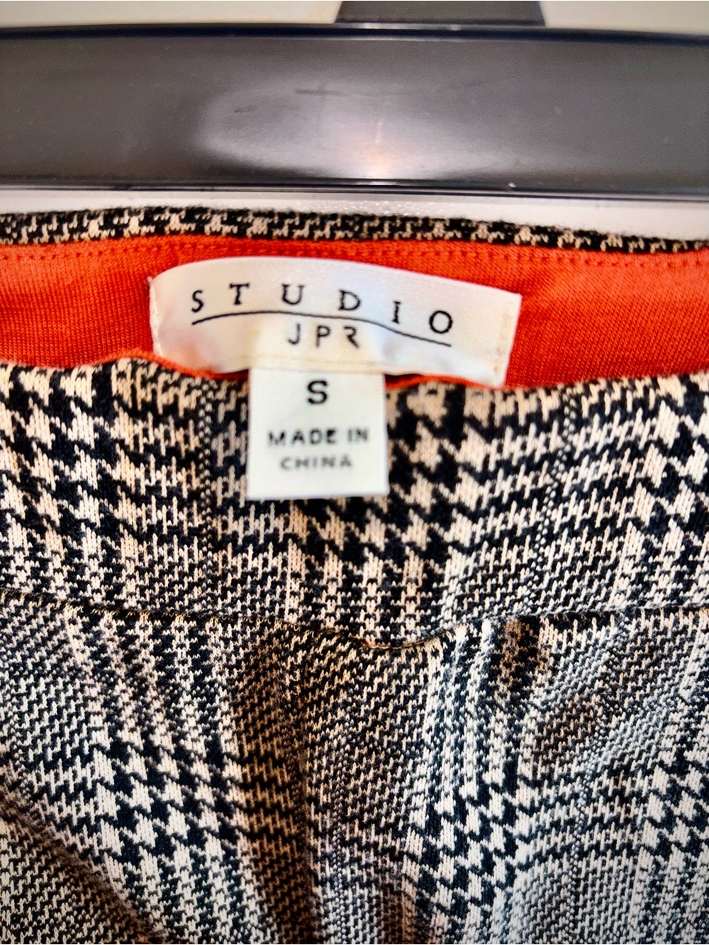 Studio JPR Plaid Wide Leg Sailor Button Trousers Academia - Picture 4 of 4